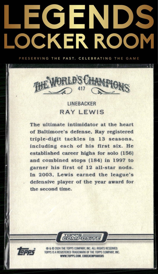 2023 Topps Composite #417 Ray Lewis