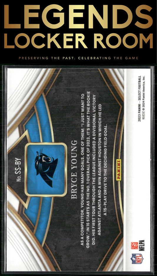 2023 Panini Select #SS-BY Bryce Young Snapshots