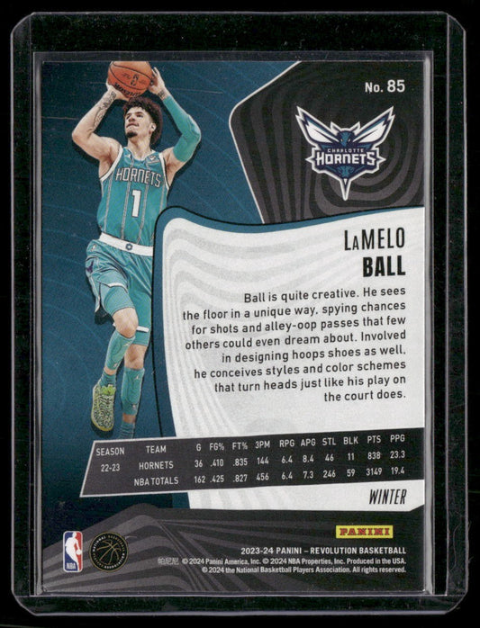 2023-24 Panini Revolution #85 LaMelo Ball Winter