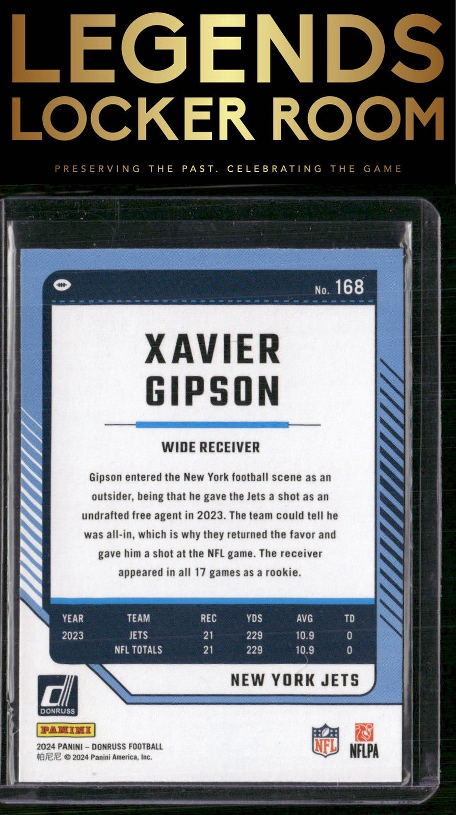 2024 Donruss #168 Xavier Gipson