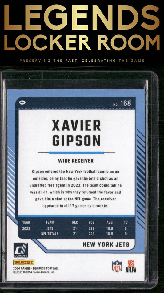2024 Donruss #168 Xavier Gipson