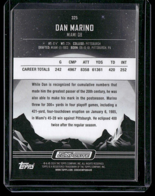 2023 Topps Composite #325 Dan Marino