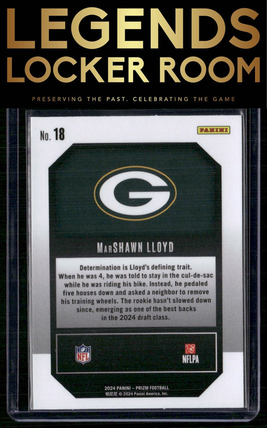 2024 Panini Prizm #18 MarShawn Lloyd Emergent