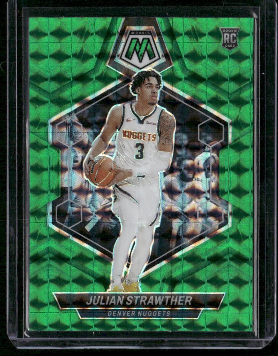 2023-24 Panini Mosaic #214 Julian Strawther Green