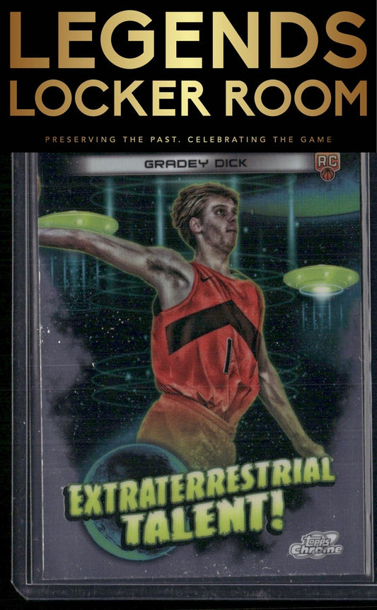 2023-24 Topps Chrome Cosmic #ET-23 Gradey Dick Extraterrestrial Talent