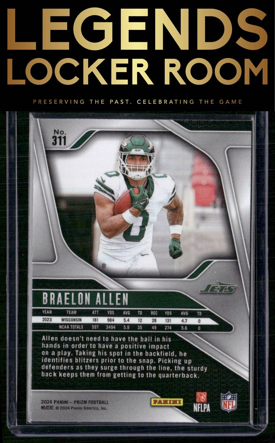2024 Panini Prizm #311 Braelon Allen