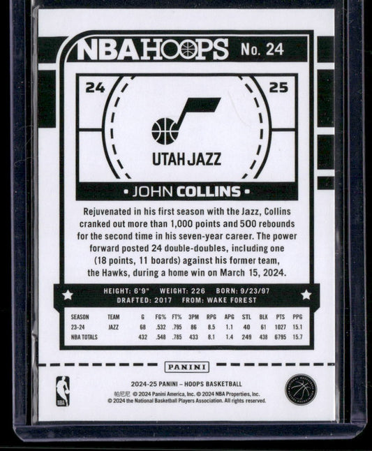 2024-25 Hoops #24 John Collins