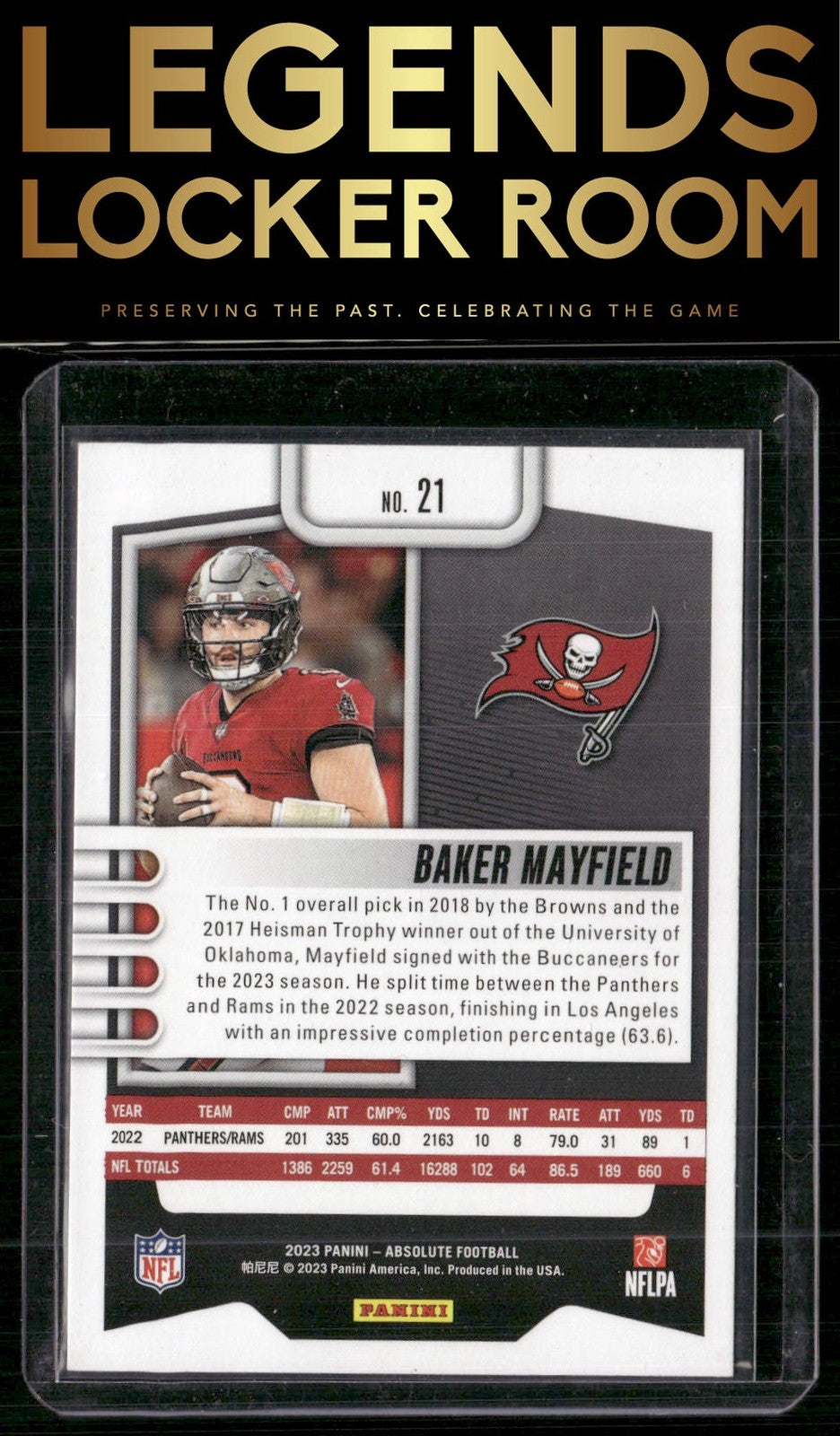 2023 Panini Absolute #21 Baker Mayfield Retail
