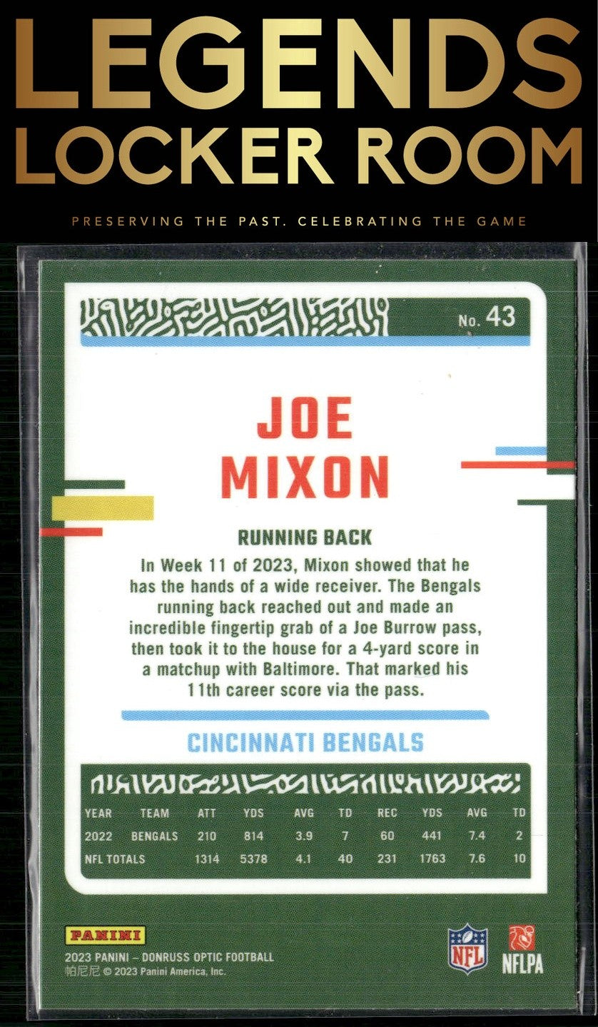 2023 Donruss Optic #43 Joe Mixon