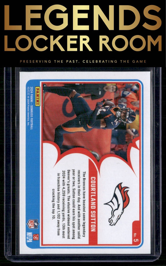 2024 Donruss #5 Courtland Sutton Action All-Pros