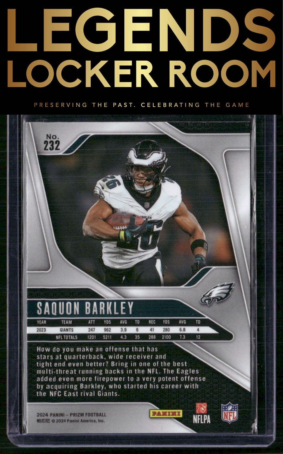 2024 Panini Prizm #232 Saquon Barkley