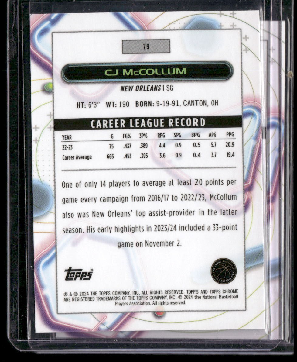 2023-24 Topps Chrome Cosmic #80 Trey Murphy III