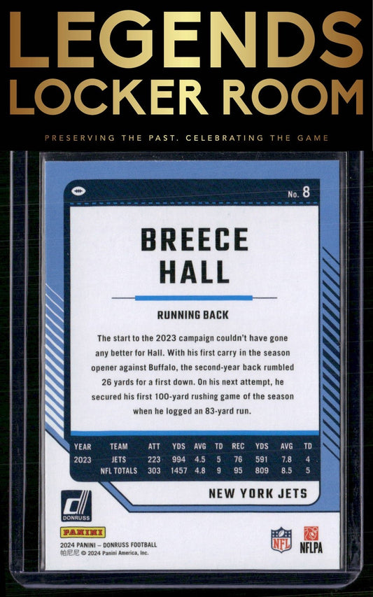 2024 Donruss #8 Breece Hall