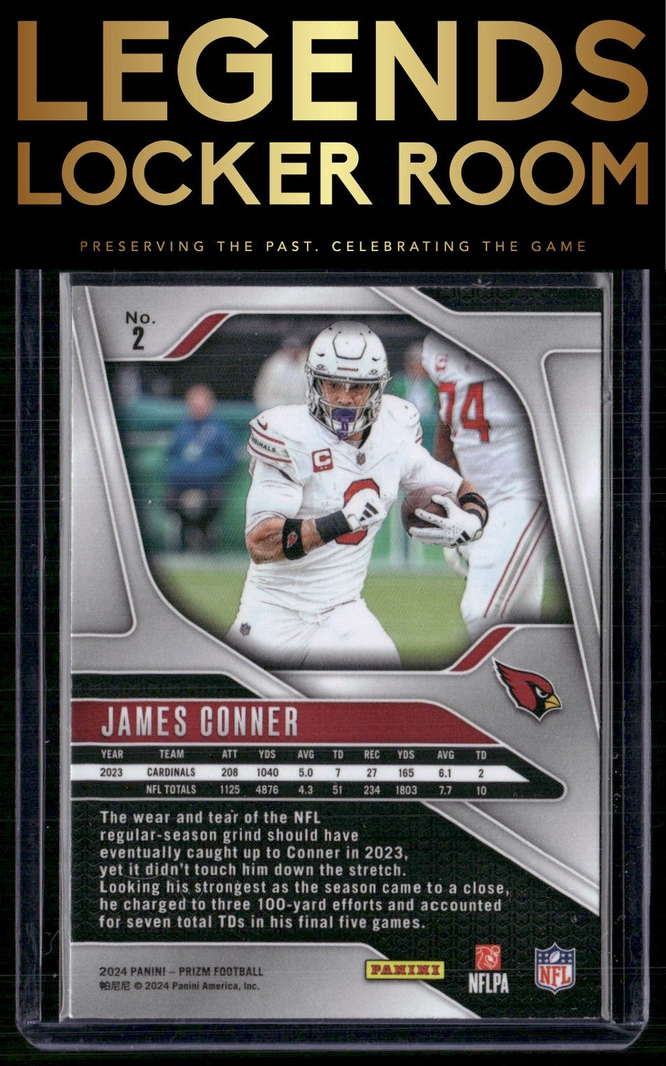 2024 Panini Prizm #2 James Conner