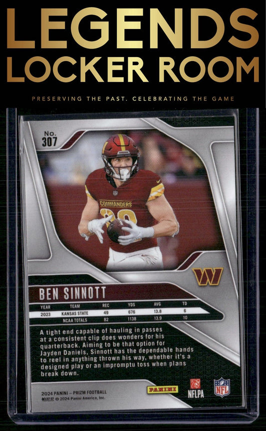 2024 Panini Prizm #307 Ben Sinnott