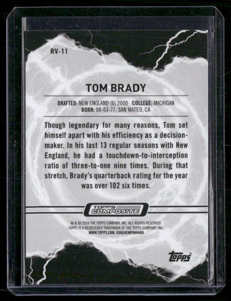 2023 Topps Composite #RV-11 Tom Brady Resurgence Voltaic