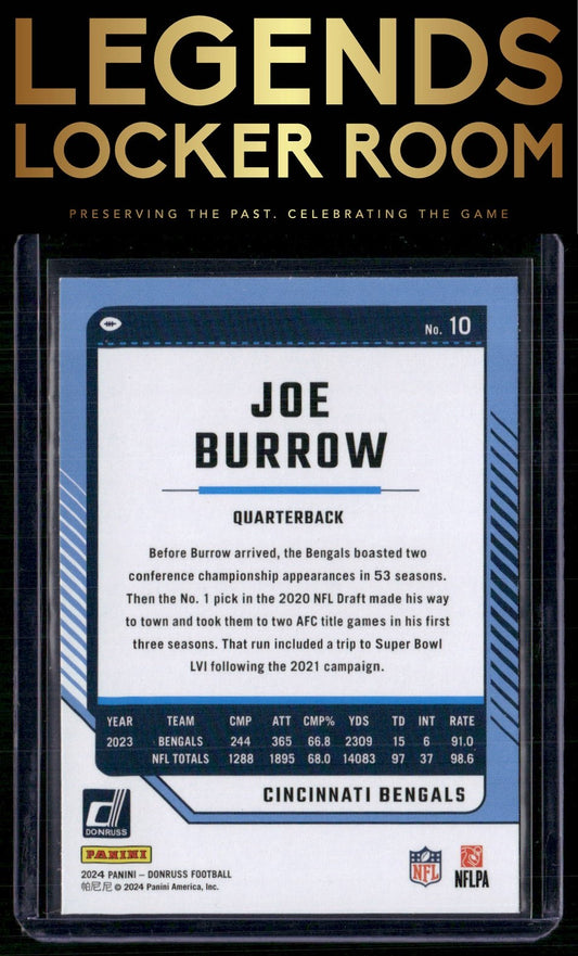 2024 Donruss #10 Joe Burrow