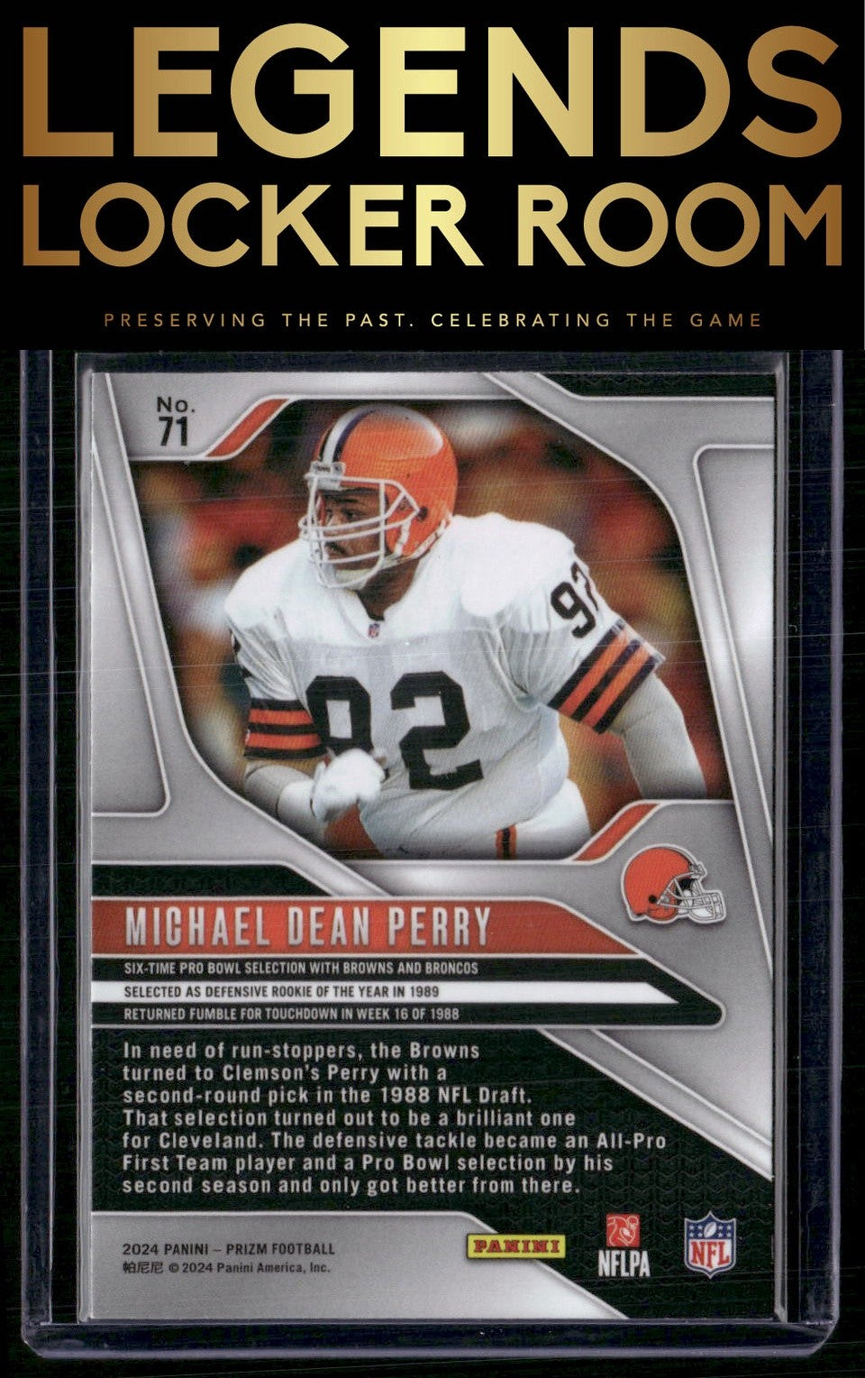 2024 Panini Prizm #71 Michael Dean Perry