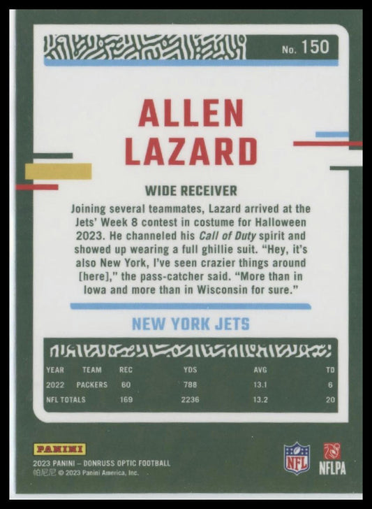 2023 Donruss Optic #150 Allen Lazard