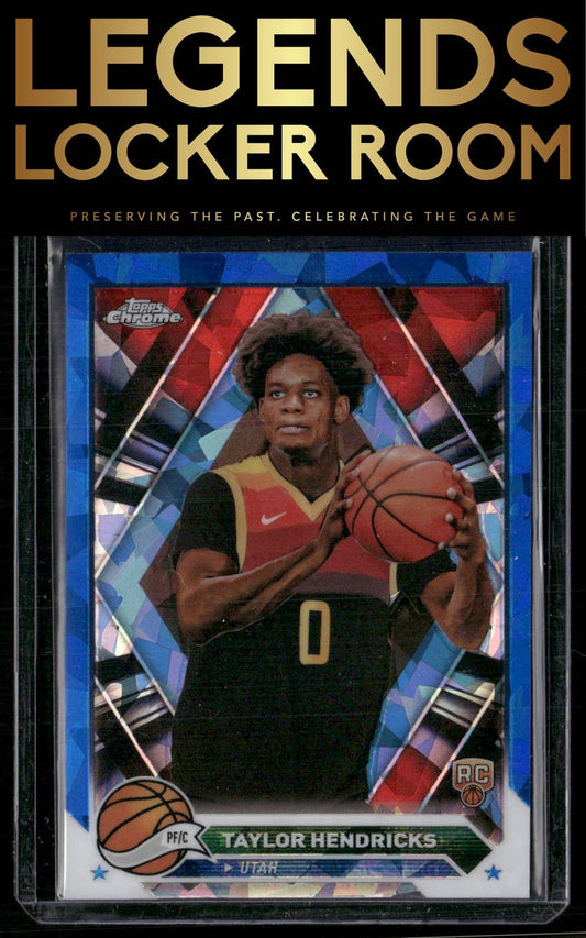 2023-24 Topps Chrome Sapphire #147 Taylor Hendricks