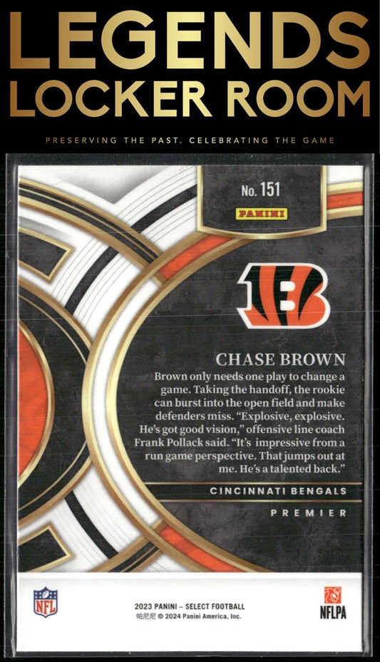 2023 Panini Select #151 Chase Brown