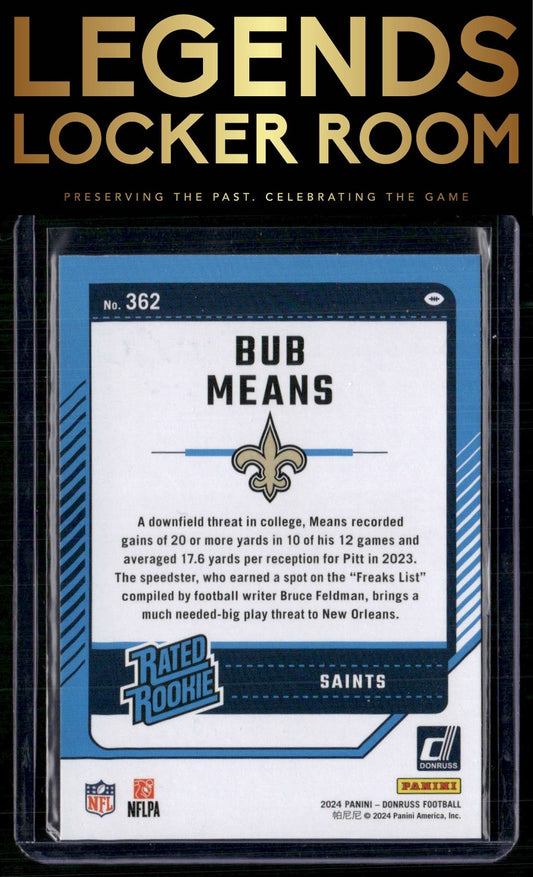 2024 Donruss #362 Bub Means