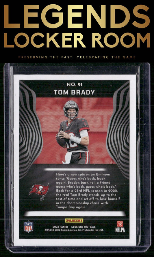 2022 Panini Illusions #91 Tom Brady Retail