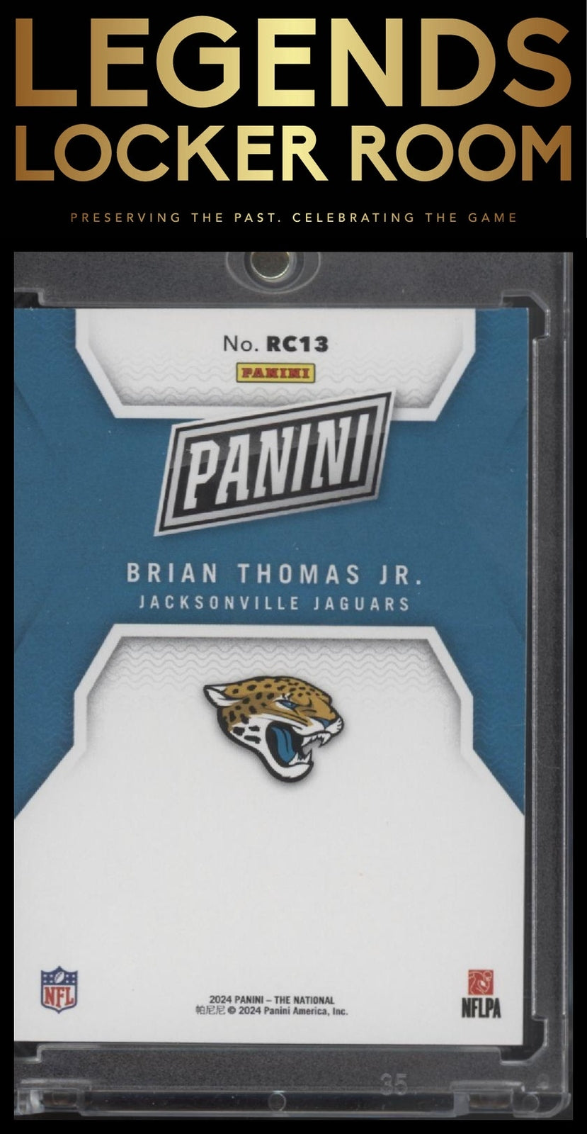 2024 Panini National Sports Collectors Convention Brian Thomas Jr. Rookies #/399