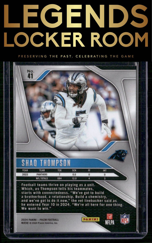 2024 Panini Prizm #41 Shaq Thompson