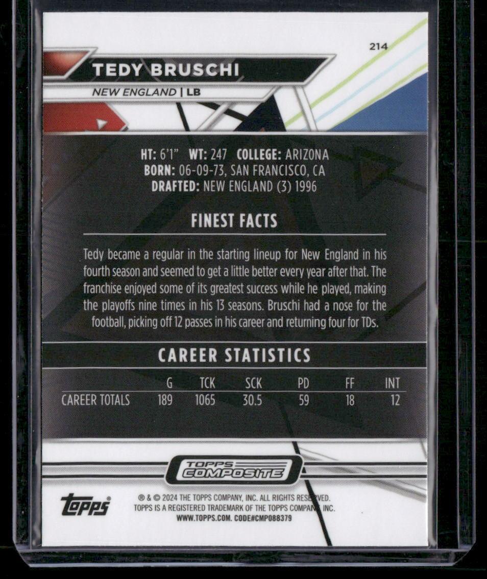 2023 Topps Composite #214 Tedy Bruschi