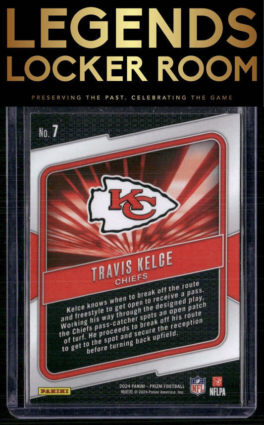 2024 Panini Prizm #7 Travis Kelce Hype