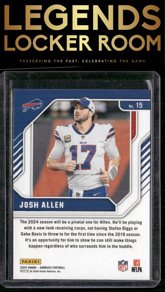 2024 Donruss #15 Josh Allen The Elite Series
