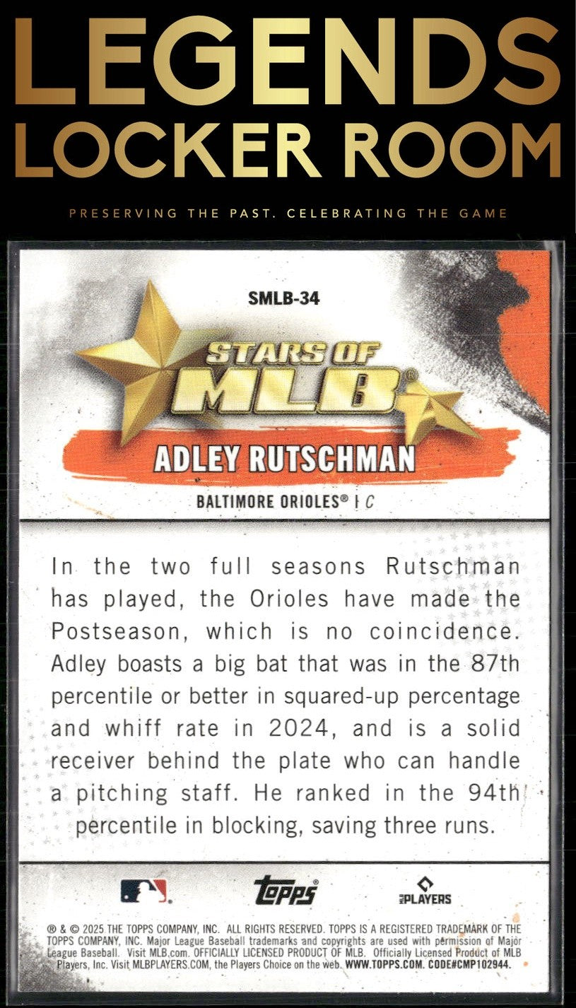 2025 Topps #SMLB-34 Adley Rutschman Stars of MLB