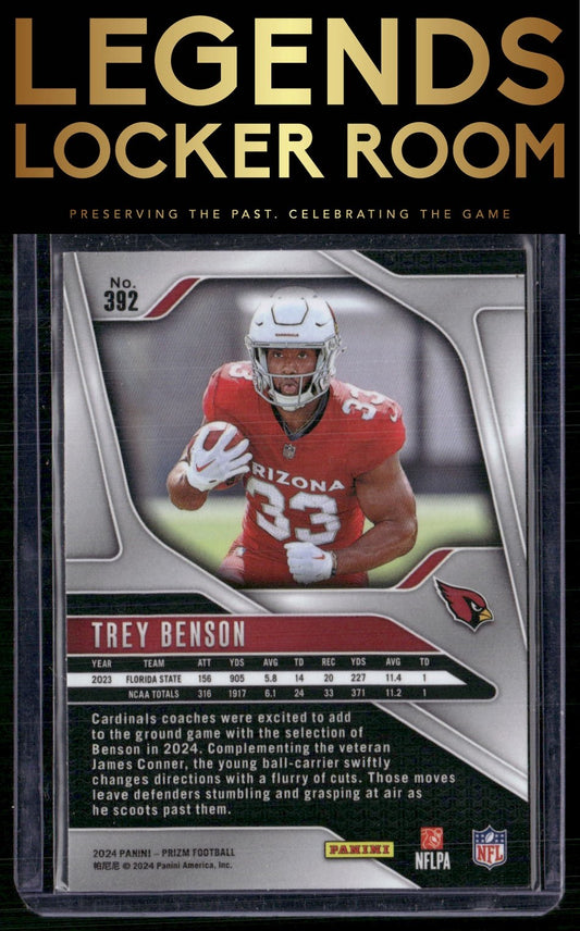 2024 Panini Prizm #392 Trey Benson