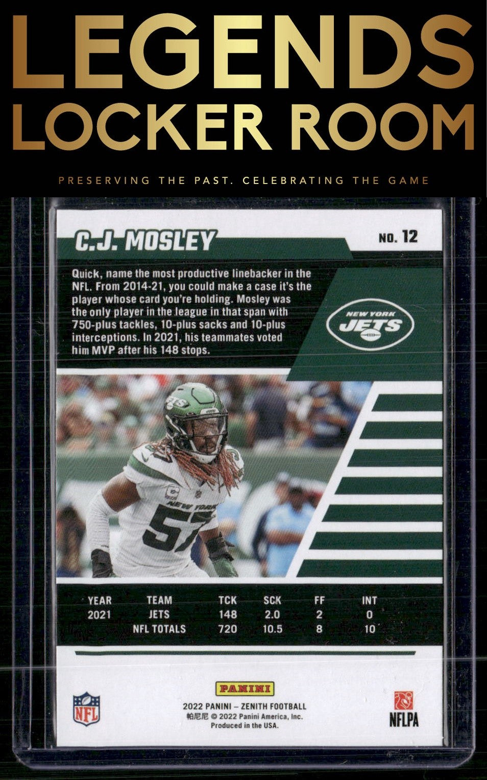 2022 Zenith #12 C.J. Mosley