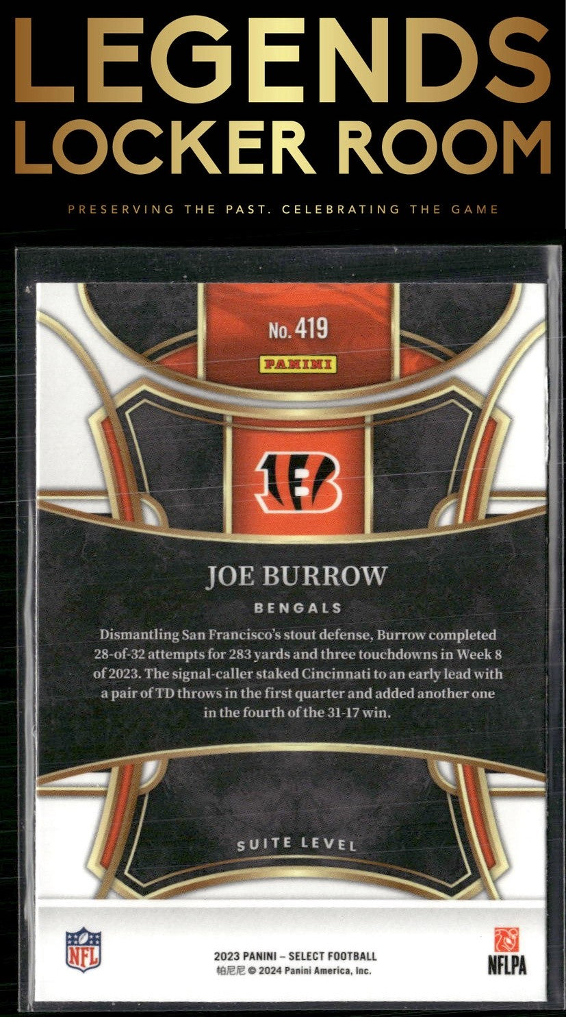 2023 Panini Select #419 Joe Burrow