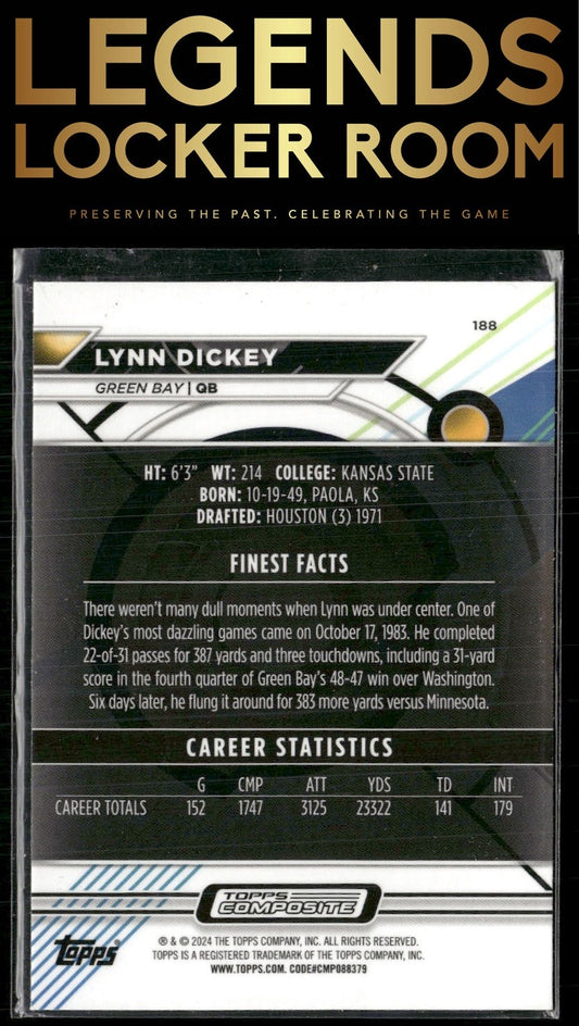2023 Topps Composite #188 Lynn Dickey