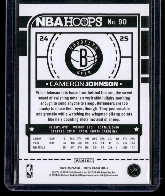 2024-25 Hoops #90 Cameron Johnson