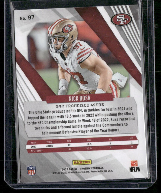 2023 Panini Phoenix #97a Nick Bosa
