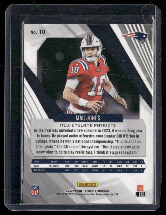 2023 Panini Phoenix #10a Mac Jones