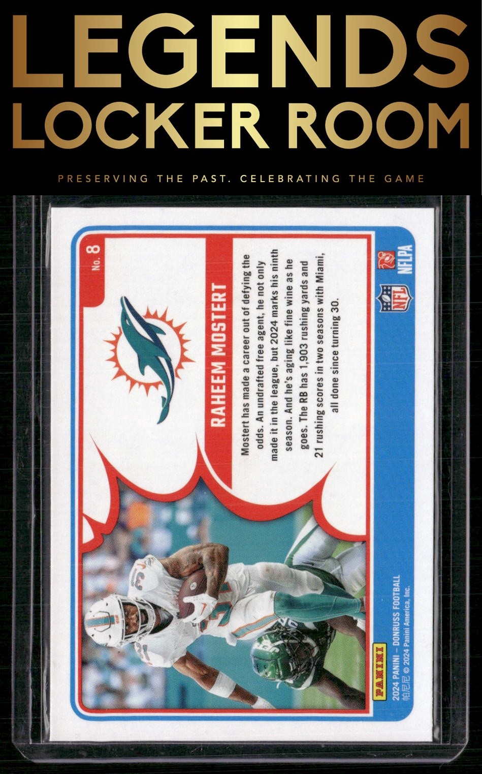 2024 Donruss #8 Raheem Mostert Action All-Pros