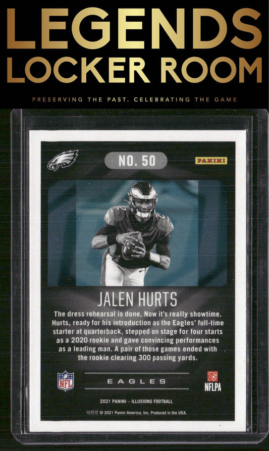 2021 Panini Illusions #50 Jalen Hurts Retail