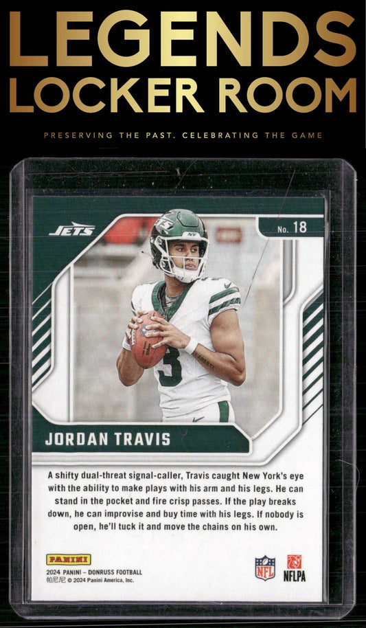 2024 Donruss #18 Jordan Travis The Elite Series Rookies