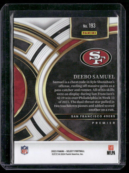 2023 Panini Select #193 Deebo Samuel