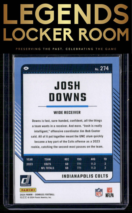 2024 Donruss #274 Josh Downs