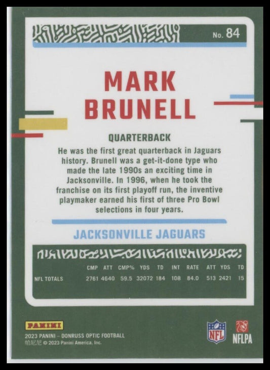 2023 Donruss Optic #84 Mark Brunell