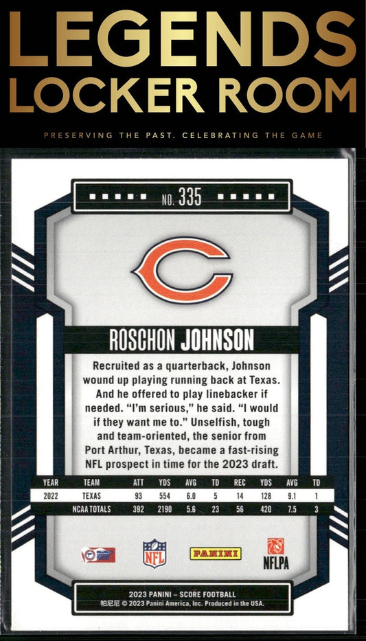 2023 Score #335 Roschon Johnson