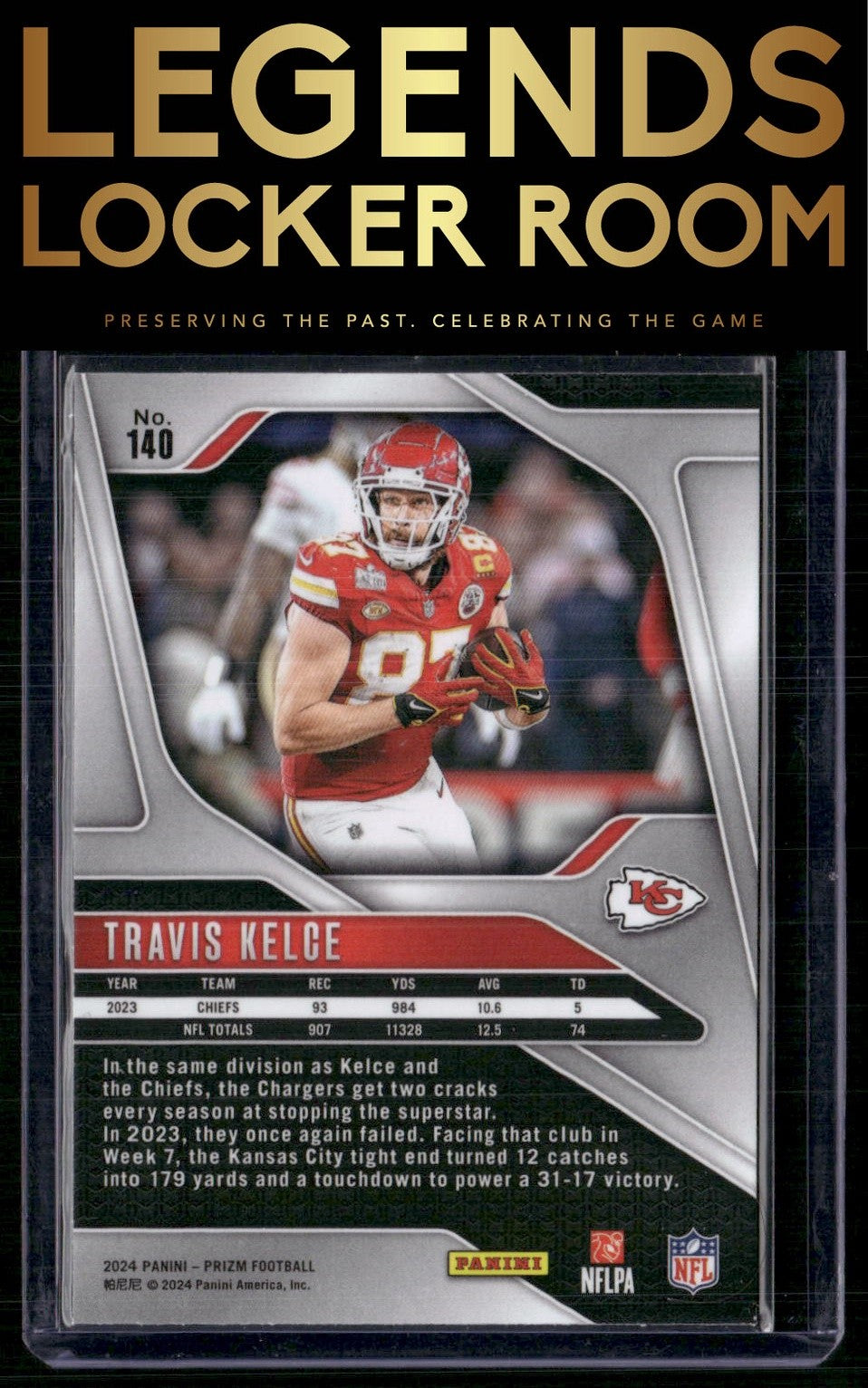 2024 Panini Prizm #140 Travis Kelce