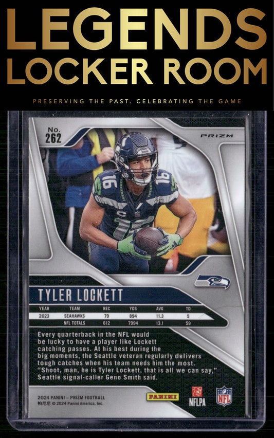 2024 Panini Prizm #262 Tyler Lockett Silver