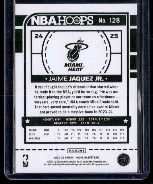 2024-25 Hoops #128 Jaime Jaquez Jr.
